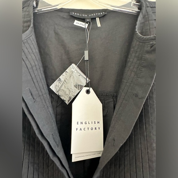 English Factory Black Dress Size Small - Picture 5 of 11